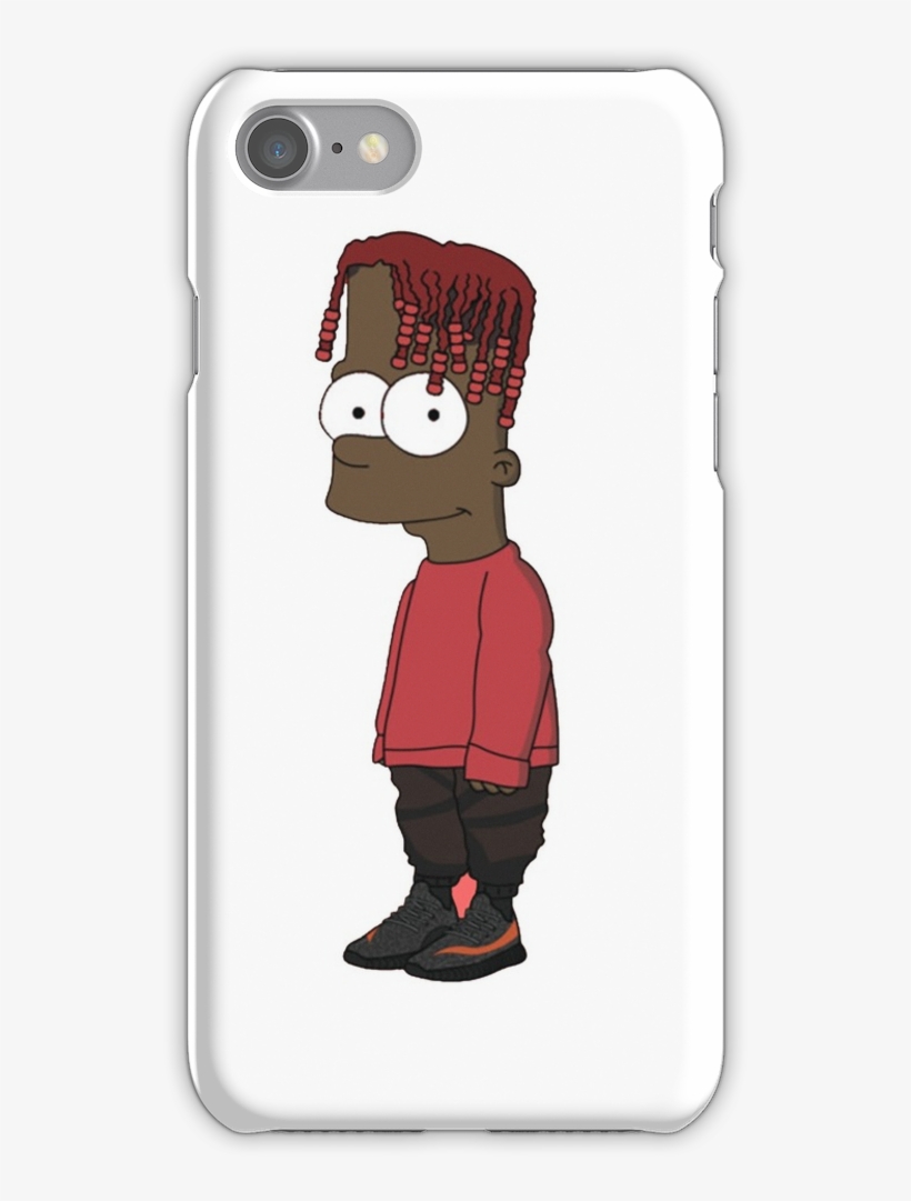 Lil Yachty Iphone 7 Snap Case - Bart Simpson Lil Yachty, transparent png #1583111