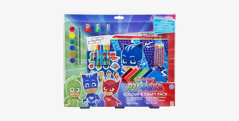 Pj Masks Sticker Pad With 6 Sheets, transparent png #1583133
