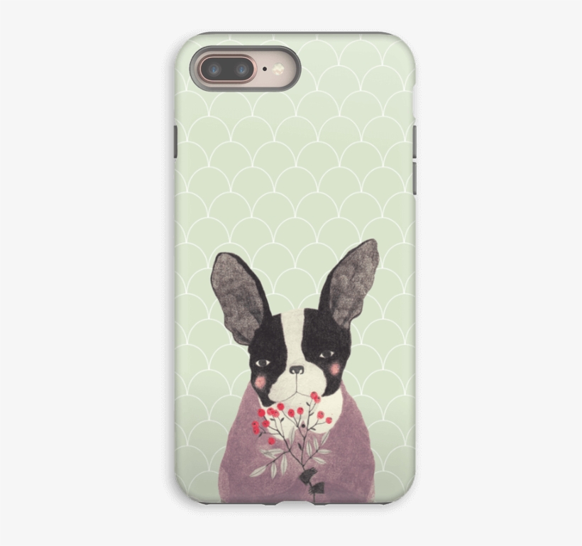 French Bulldog Case Iphone 8 Plus Tough - Funda Iphone X Bulldog Frances, transparent png #1583301