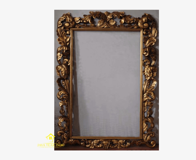 Gold Leaf Mirror Rahwana - Genuine Hand Carved Frames With Godl Leaf, transparent png #1583395