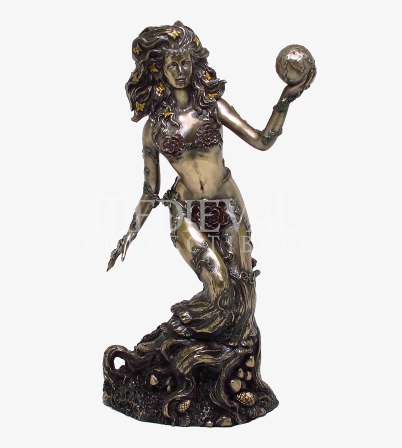 Gaia Goddess Of Earth Statue - Greek Goddess Gaia Statue, transparent png #1583476