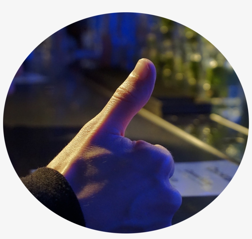 Hand Giving Thumps Up, transparent png #1583649
