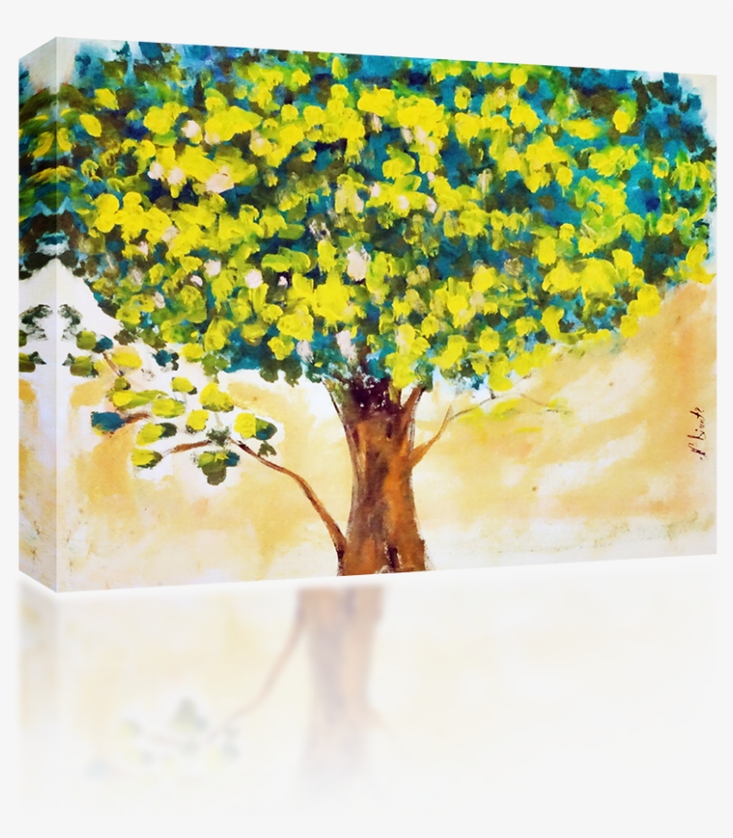 Spring Tree - Modern Art, transparent png #1584083