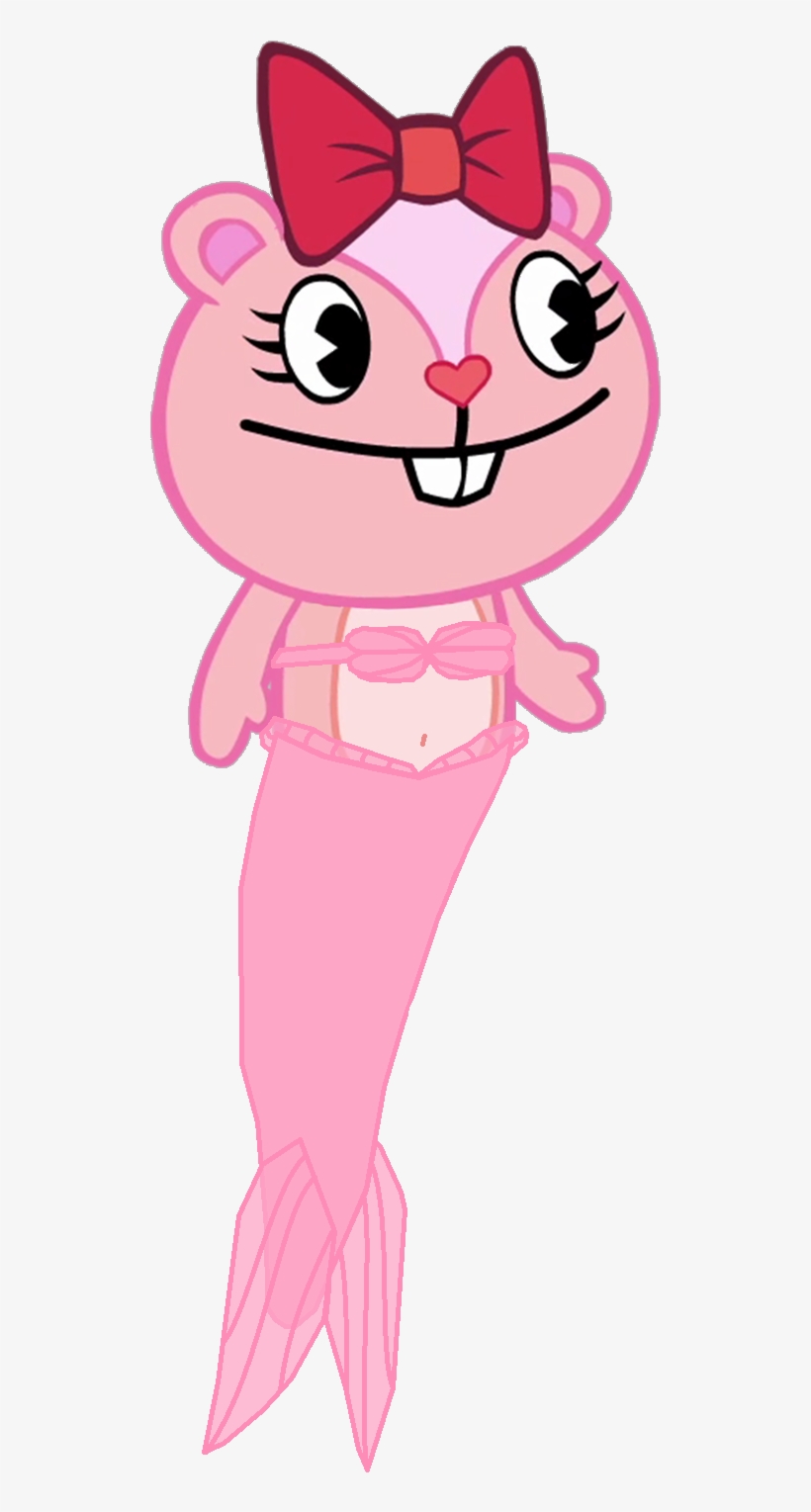 Giggles Mer-chipmunk - Happy Tree Friends Png, transparent png #1584086