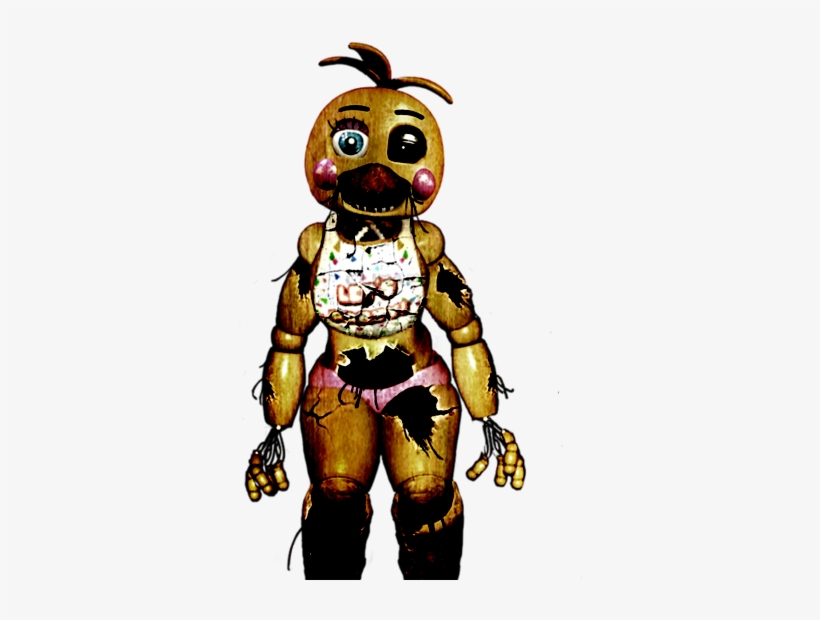 Dark Toy Chica - Old Toy Chica Png, transparent png #1584149