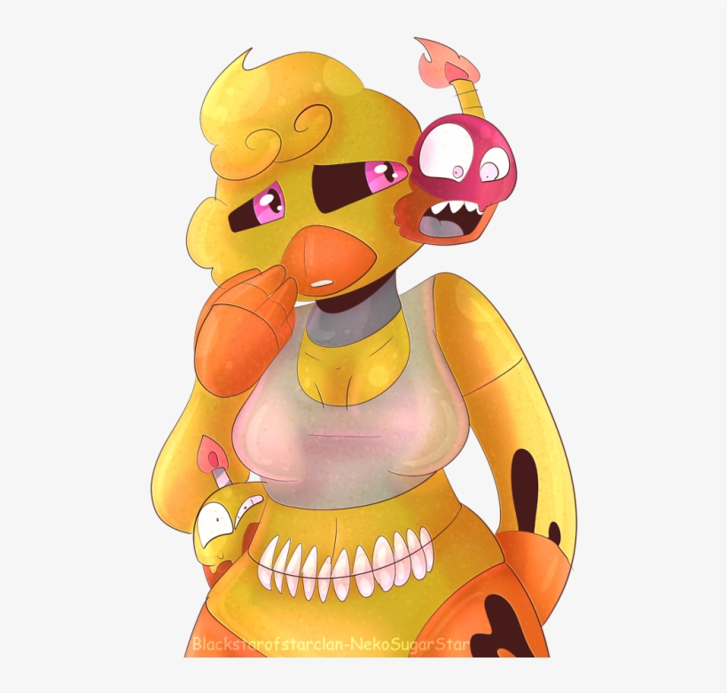 Here's Twisted Chica - Twisted Chica Fanart, transparent png #1584196