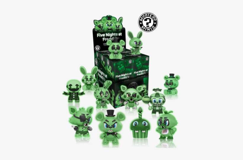 Fnaf Mystery Minis Glow In The Dark, transparent png #1584444