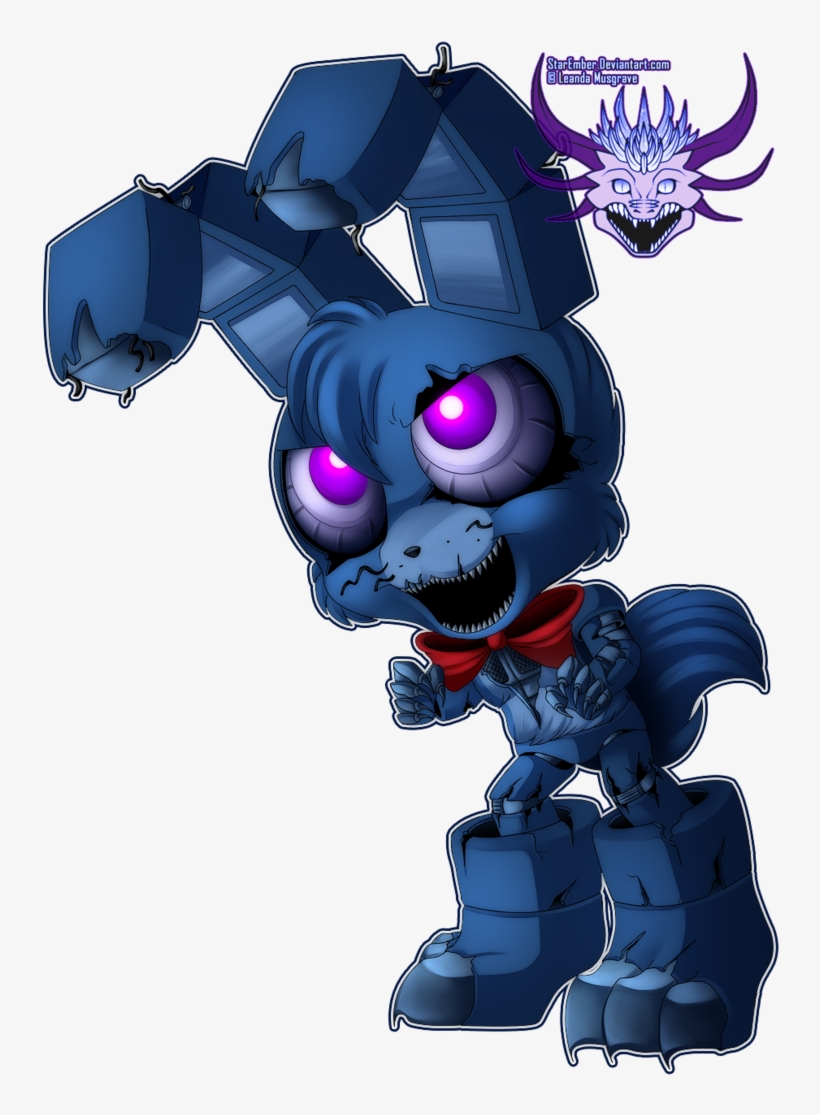 Fnaf Cute Lil Nightmare Bunny Starember The Withereds Adorable