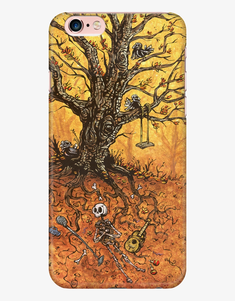 Day Of The Dead Artist David Lozeau, Tree Of Life Phone - Art, transparent png #1584568