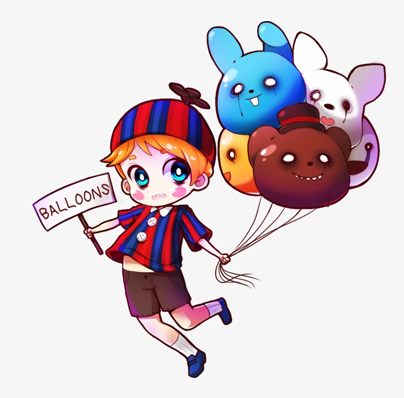 170 Images About The🐻crew🐰of🐤fnaf🐺 On We Heart - Five Nights At Freddy's Chibi, transparent png #1584659