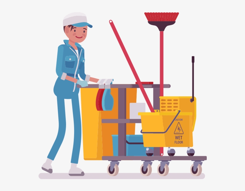 Originally Established To Provide Discount Cleaning - Janitorial Illustrations, transparent png #1584727