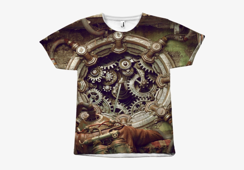 Gears Steampunk Tee - Wallpaper, transparent png #1584801