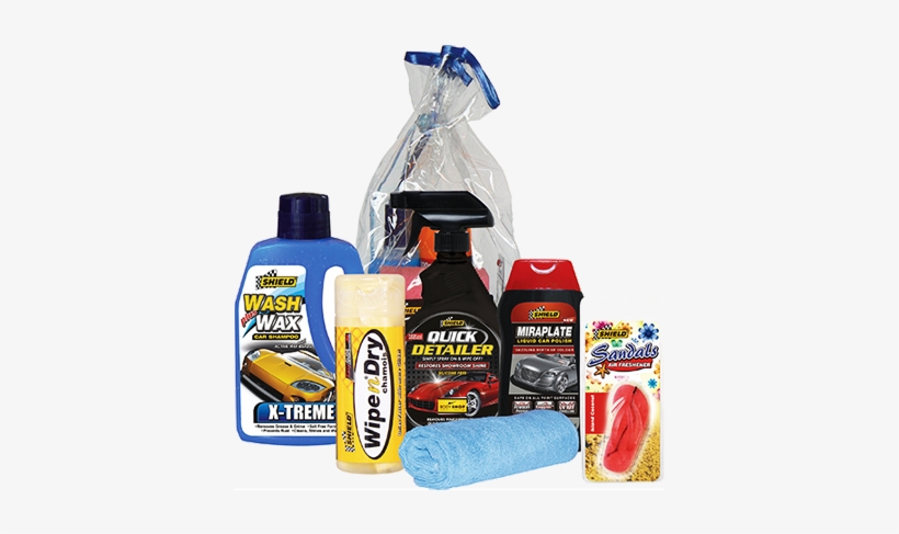 Car Care Value Kit - Car Wash Products Png, transparent png #1584866