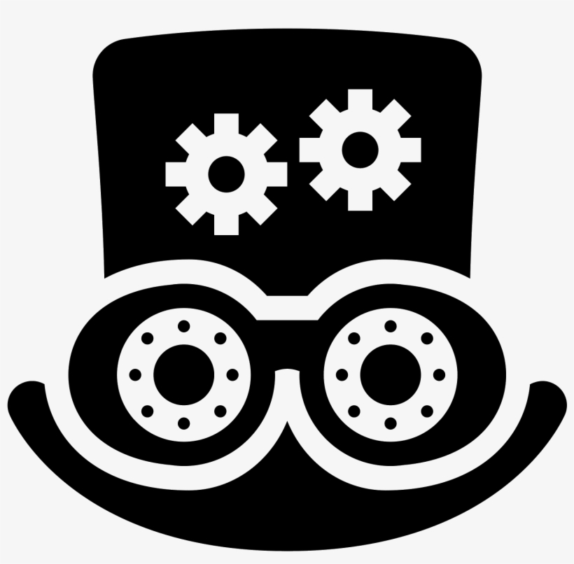 Steampunk Filled Icon In Iphone Style - Steampunk Icon, transparent png #1585184