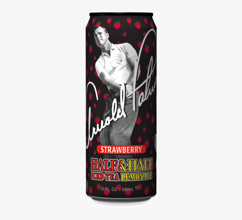 Arizona Arnold Palmer Strawberry Half Iced Tea & Half - Arnold Palmer Drink Strawberry, transparent png #1585204