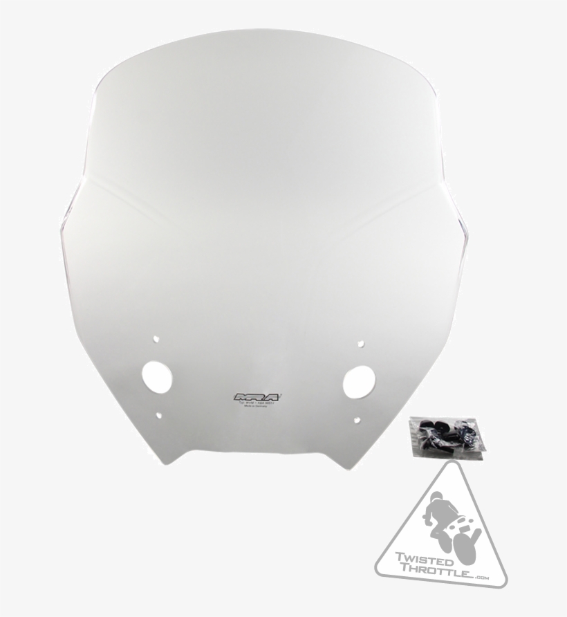 Mra Motorcycle Windshield Kawasaki Versys 650 & Kawasaki - Twisted Throttle, transparent png #1585522