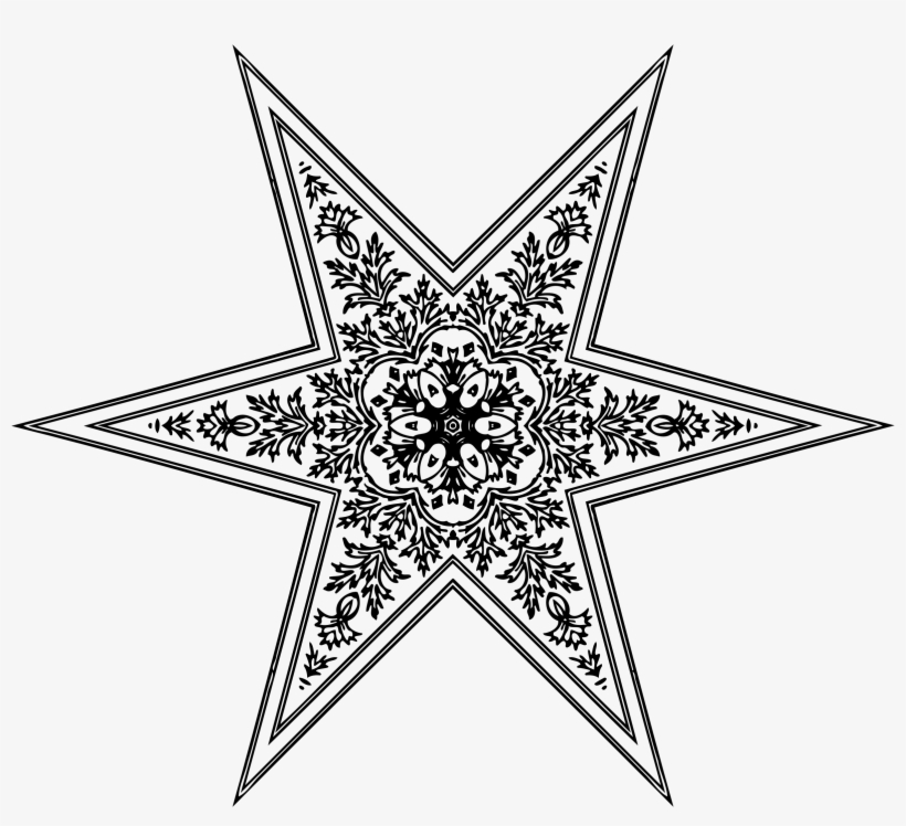 This Free Icons Png Design Of Ornamental Star, transparent png #1585668