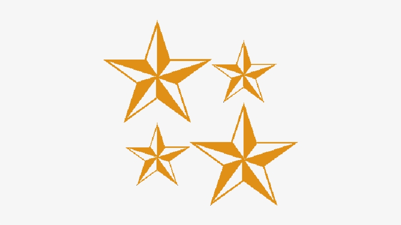 Gold Nautical Stars Vinyl Patches - Pink Star Throw Blanket, transparent png #1585695