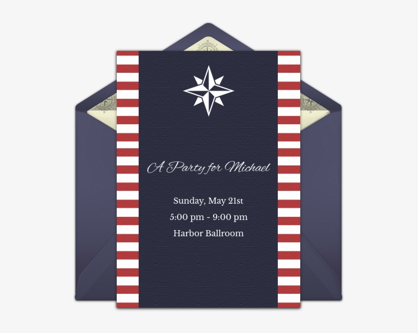 Check Out This Free Party Invitation Featuring A Nautical - World Cup, transparent png #1585956