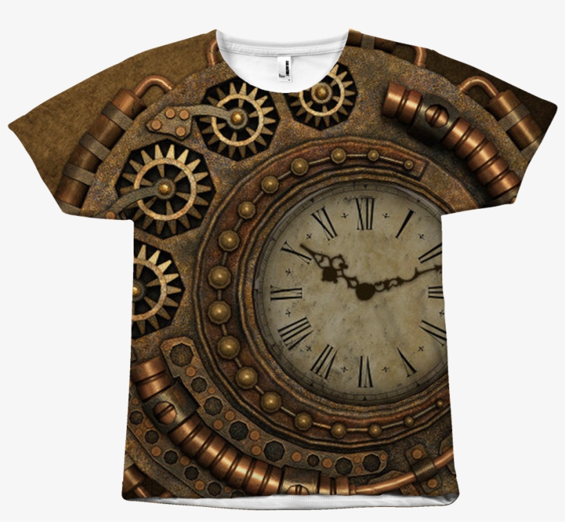 Clockwork Steampunk Shirt - Steampunk, transparent png #1586003