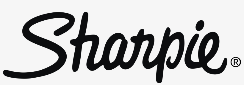 Sharpie Logo Png Transparent - Sharpie Chisel Tip Black, transparent png #1586213