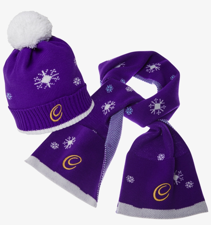 Cadbury Festive Hat & Scarf - Hat, transparent png #1586215