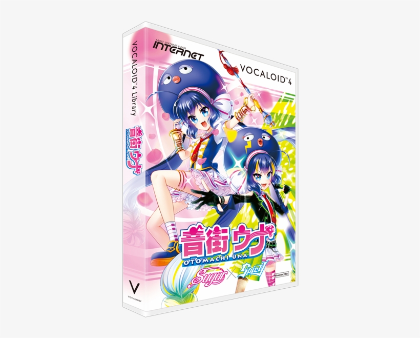Otomachi Una V4 - Otomachi Una Box Art, transparent png #1586240
