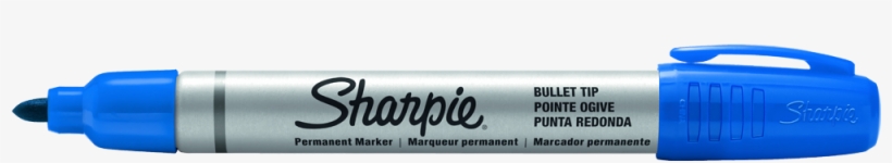 Marker Sharpie Metal Small Bullet Blue - Sharpie Bullet Tip, transparent png #1586359