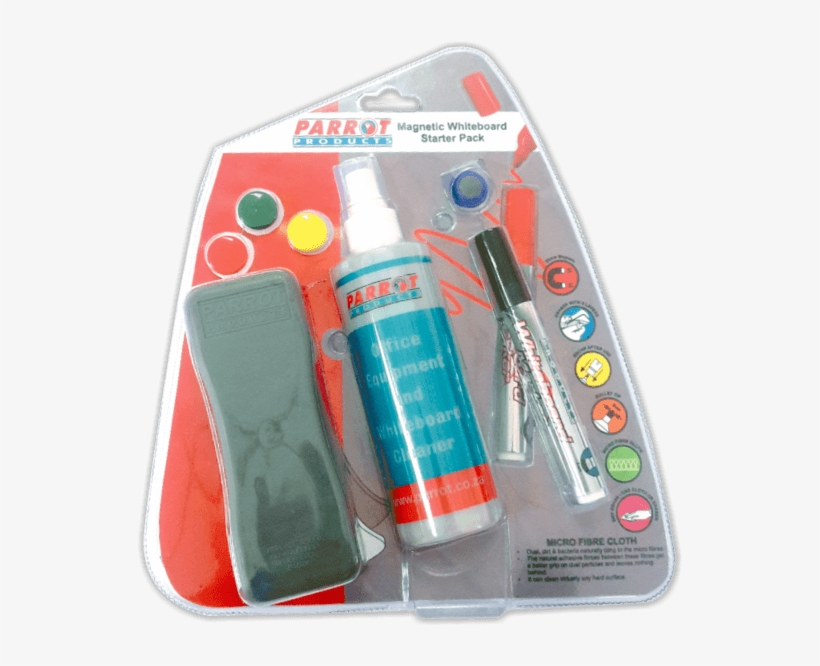 Whiteboard Starter Pack Magnetic - Parrot Products, transparent png #1586462