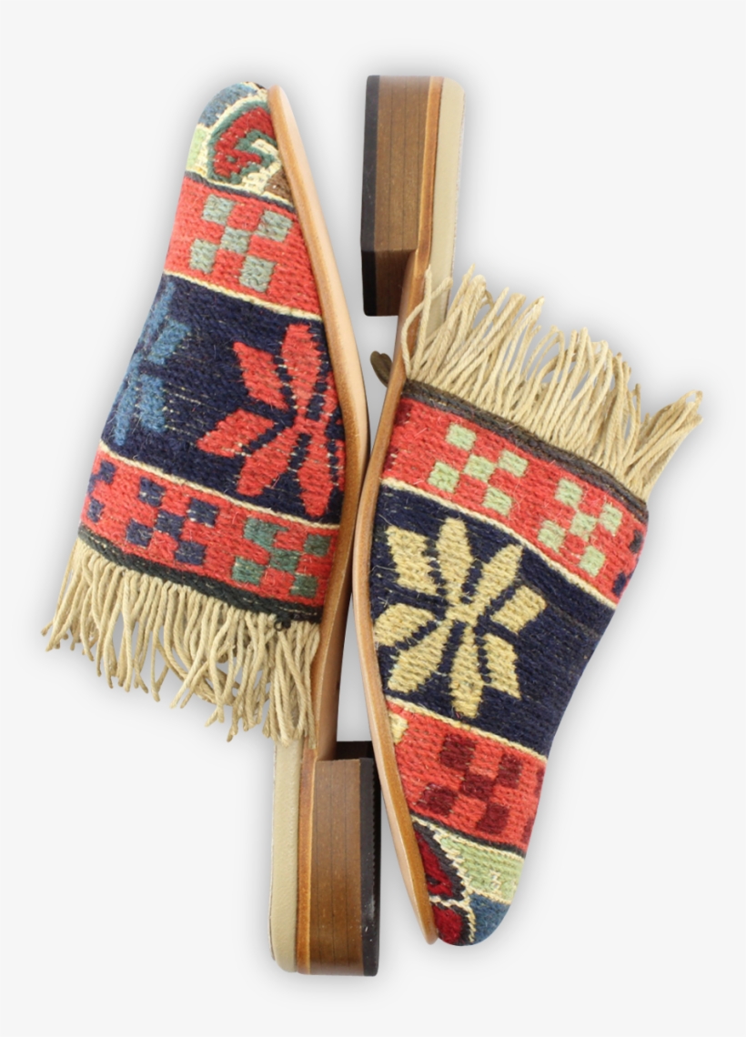 Load Image Into Gallery Viewer, Womens Kilim Shoes - Christmas Stocking, transparent png #1586584