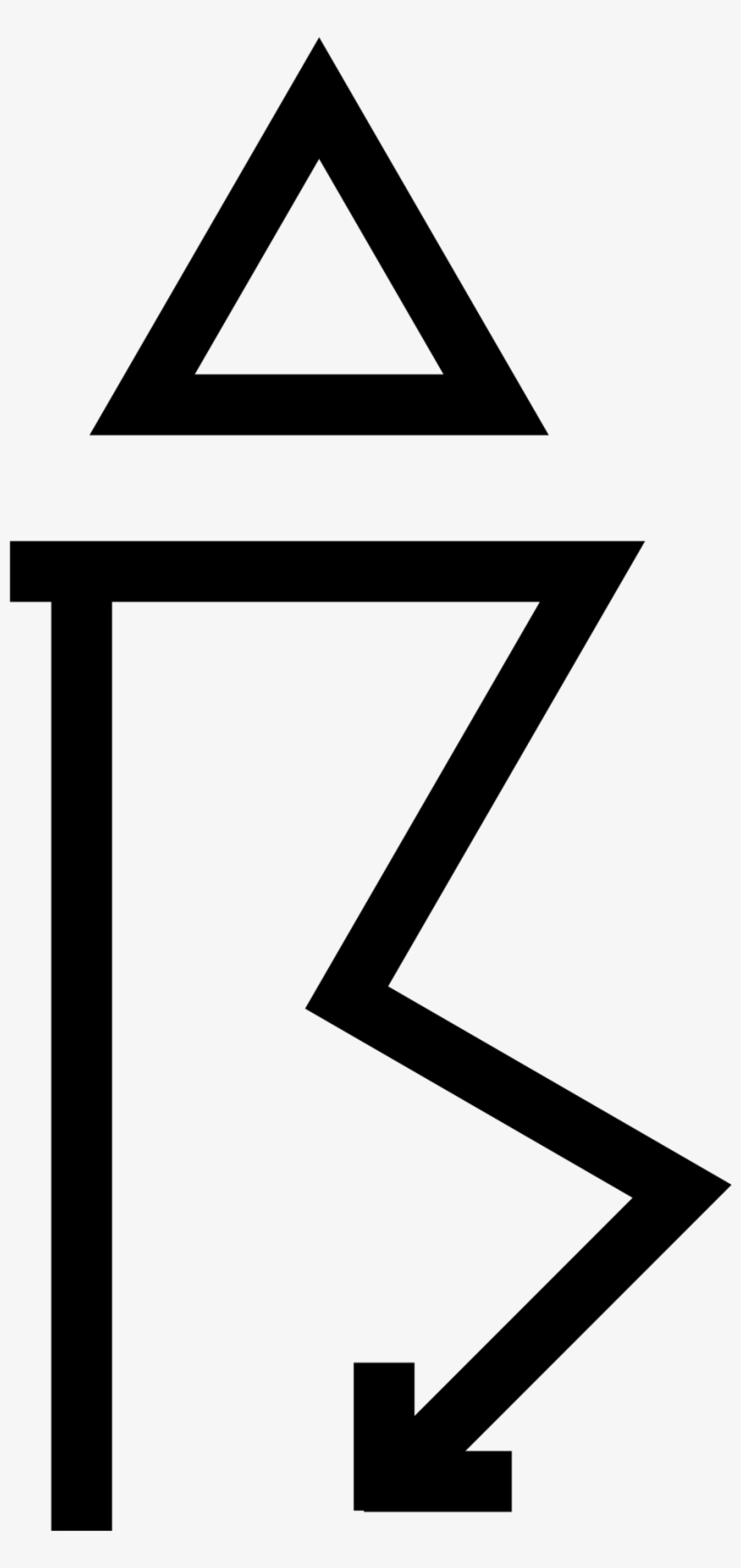 Open - Thunder Symbol, transparent png #1586607