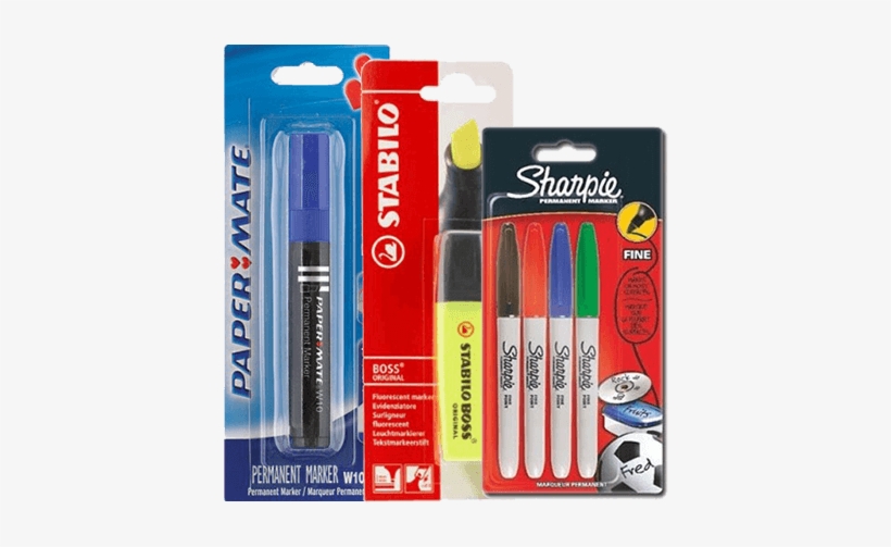 Markers - Sharpie Permanent Marker Fine Tip 8 Pack 31992, transparent png #1586793