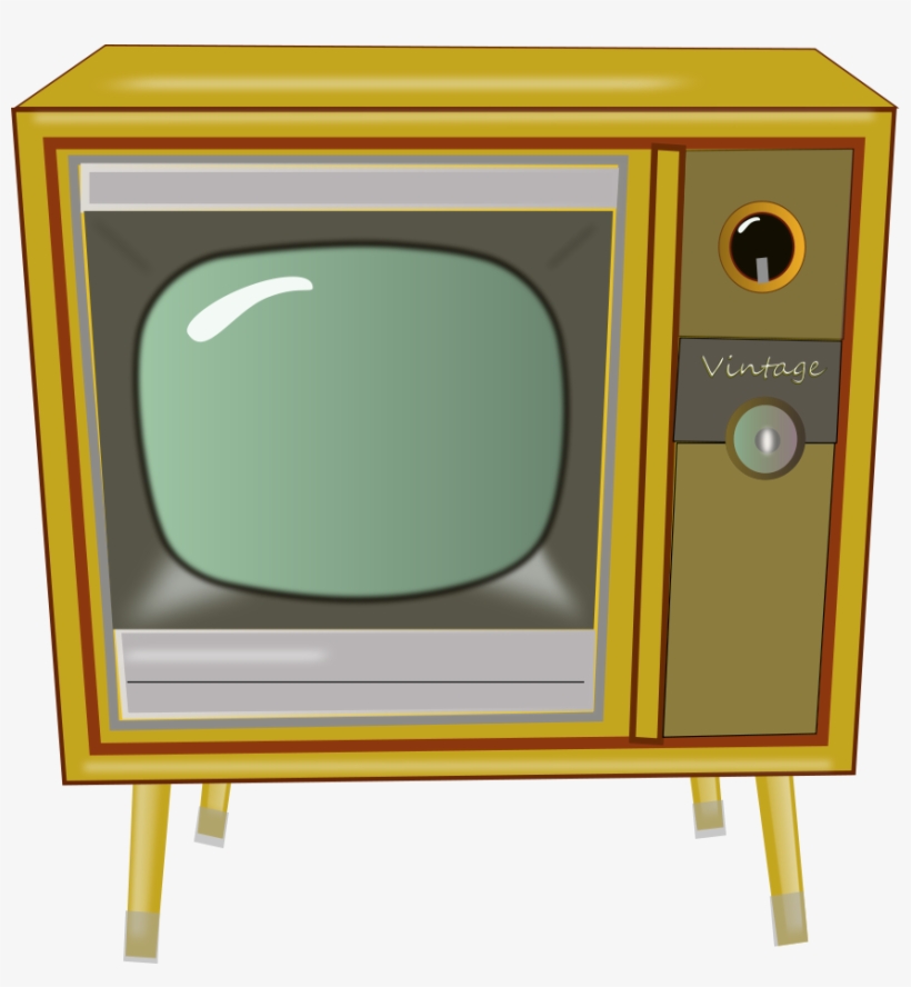 How To Set Use Vintage Tv Clipart, transparent png #1587014
