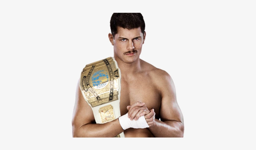 Cody Rhodes - Wwe Intercontinental Championship Cody Rhodes, transparent png #1587101