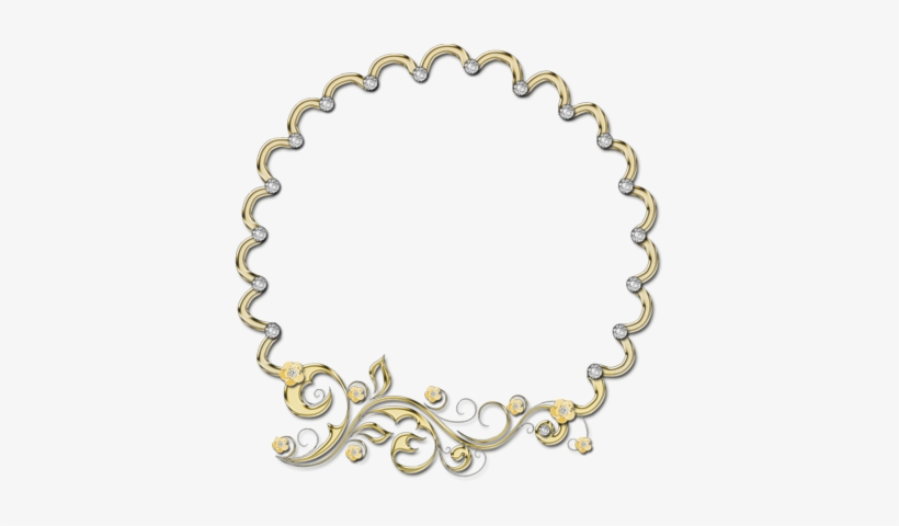 Wedding Golden Border Png Psd Detail Gold Border Official - It's A Boy Footprint, transparent png #1587358