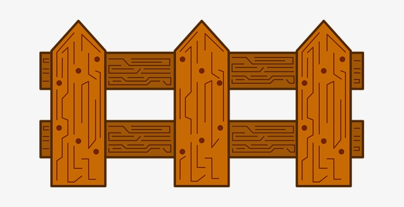 Wood Close Table Gate Fence Coffee Free Im - Cercas De Madera Vector Png, transparent png #1587382