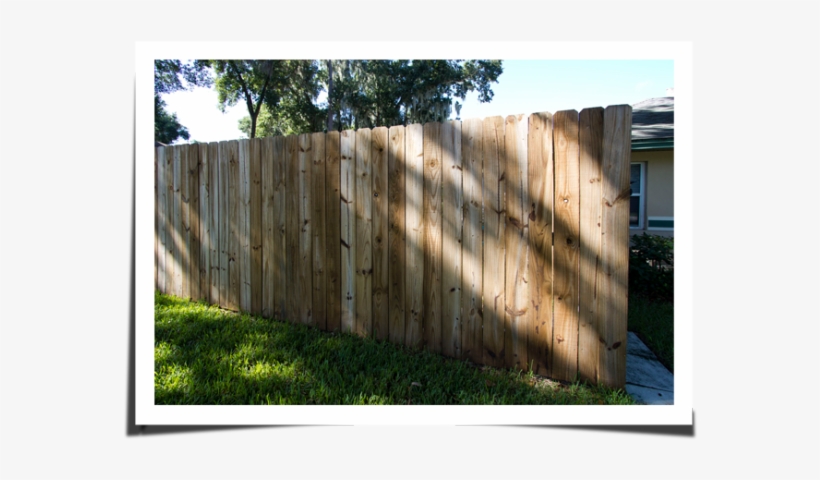 Wood Fencing Provides Privacy To Your Jobsite For The - Fencing, transparent png #1587531