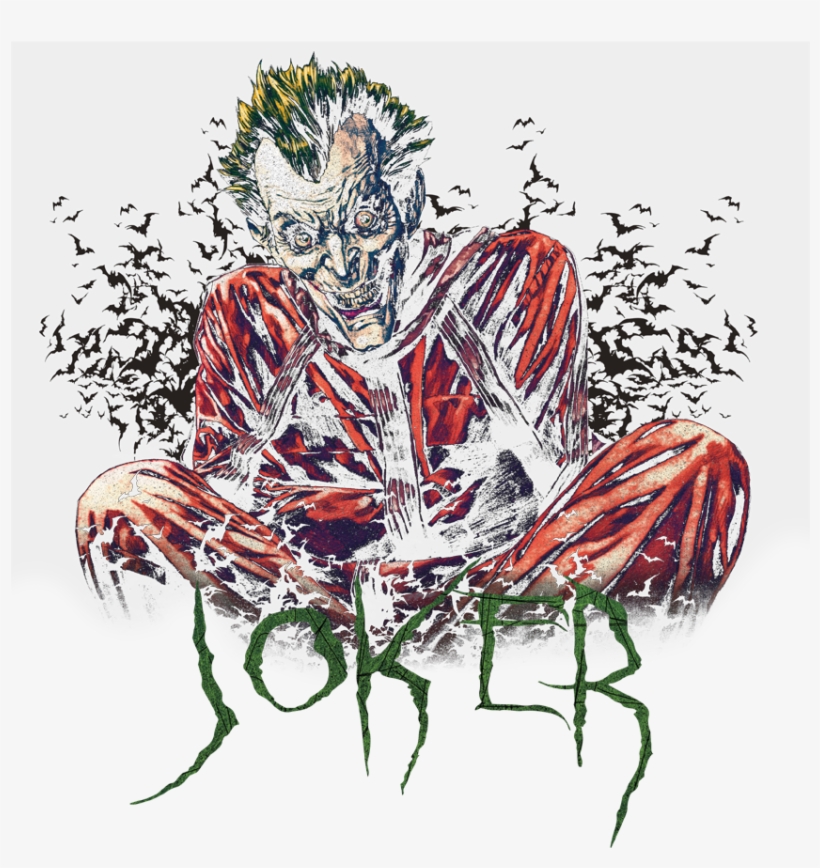 Batman Straight Jacket Men's Crewneck Sweatshirt - Illustration, transparent png #1587685