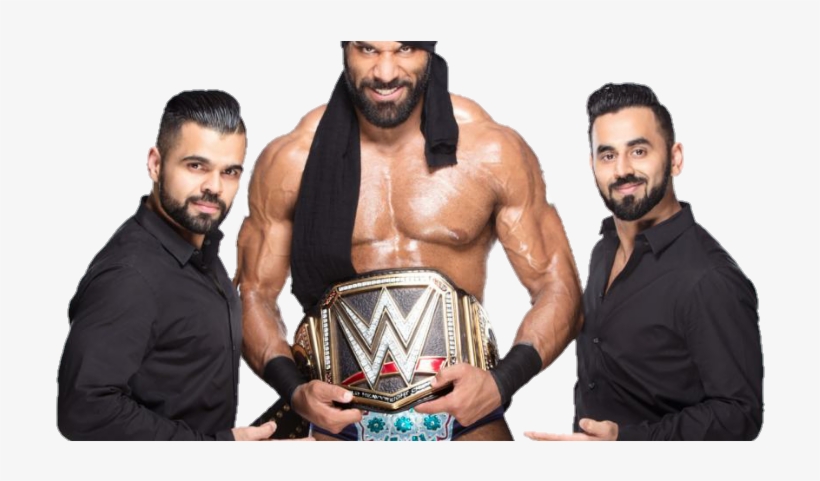 Jinder Mahal And The Singh Brothers, transparent png #1587790