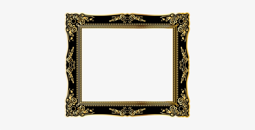 Picture Frames Gold Computer Icons Decorative Arts - Vintage Gold Frame Png, transparent png #1587887