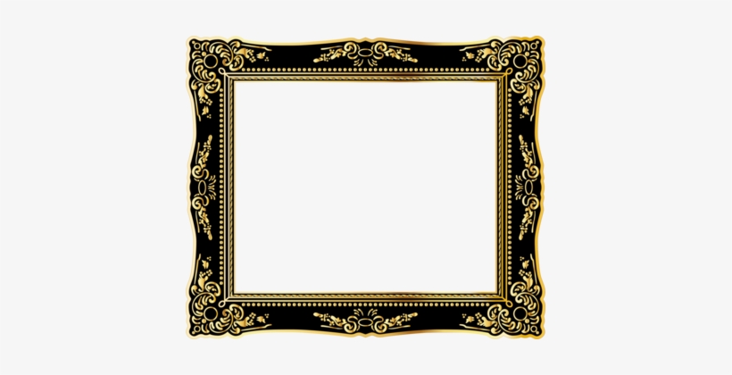 Picture Frames Gold Computer Icons Decorative Arts - Vintage Gold Frame Png, transparent png #1587887