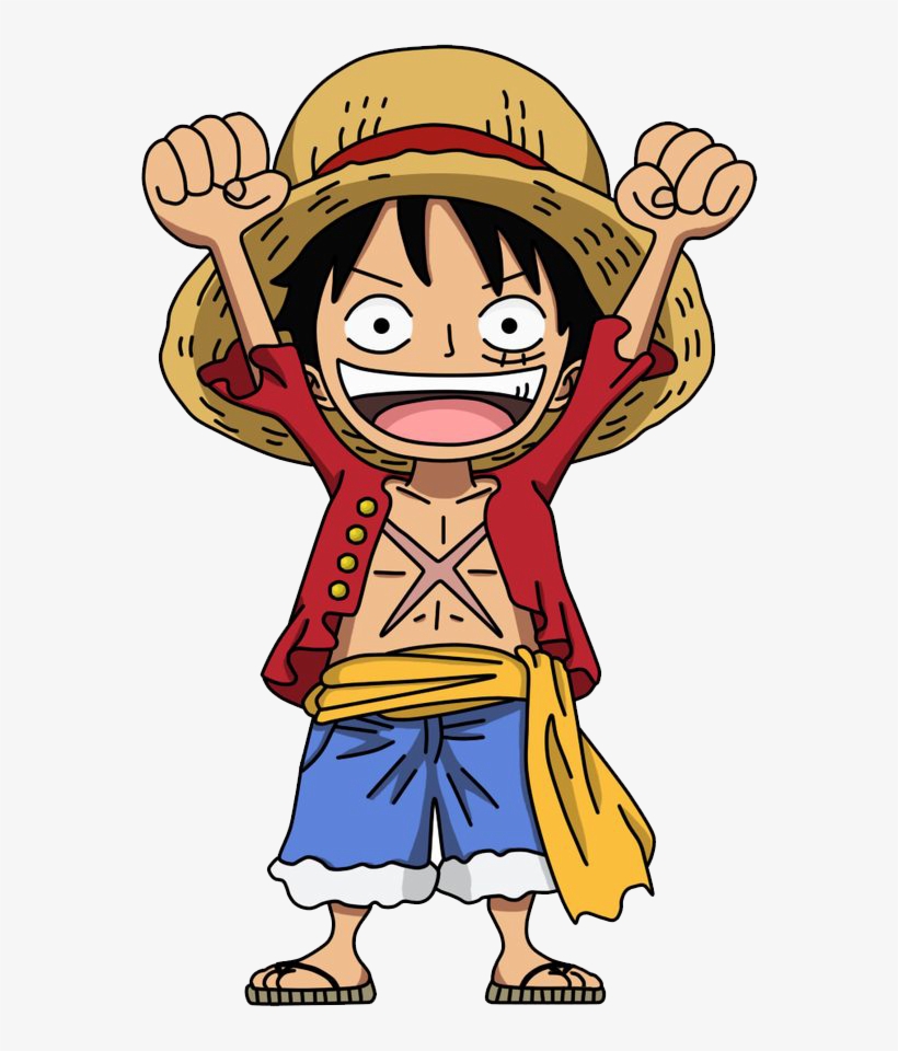 One Piece Chibi Png Image - One Piece Luffy Chibi, transparent png #1587890