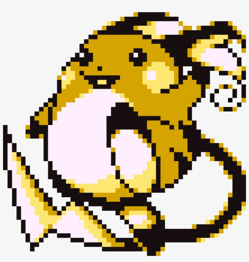 Pokemon Red Raichu Sprite, transparent png #1587933