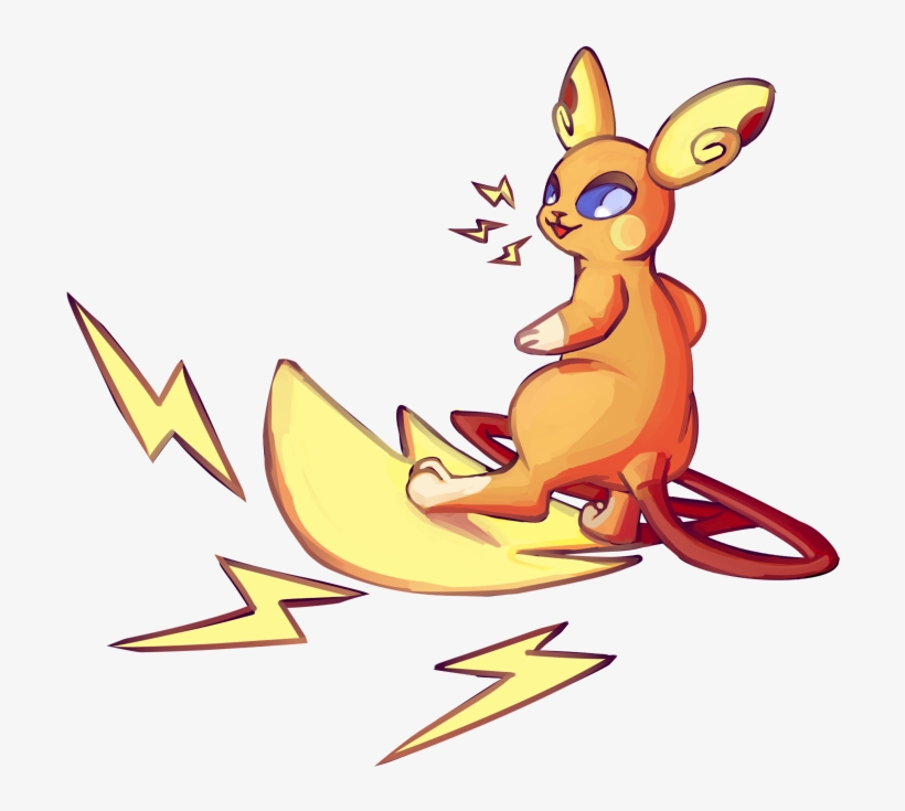 View Raichu , - Cartoon, transparent png #1588001