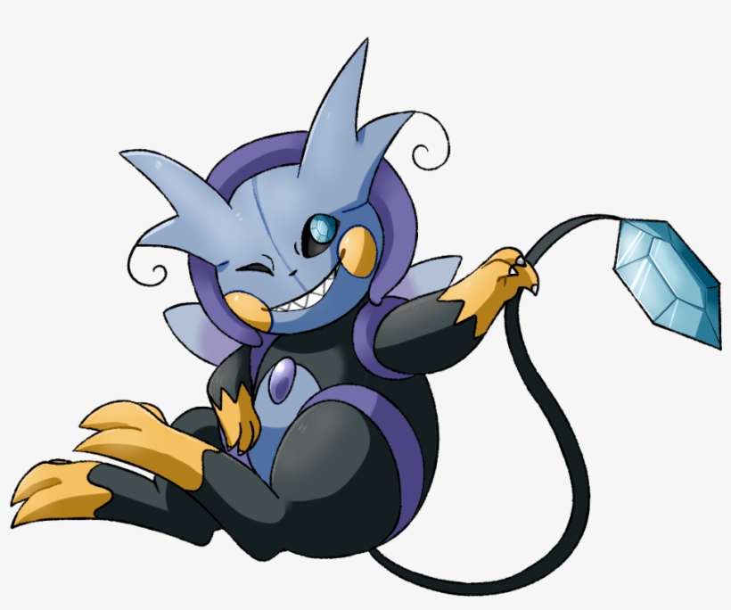 Artpokemon Fusion - Volbeat/sableye/raichu - Sableye, transparent png #1588028