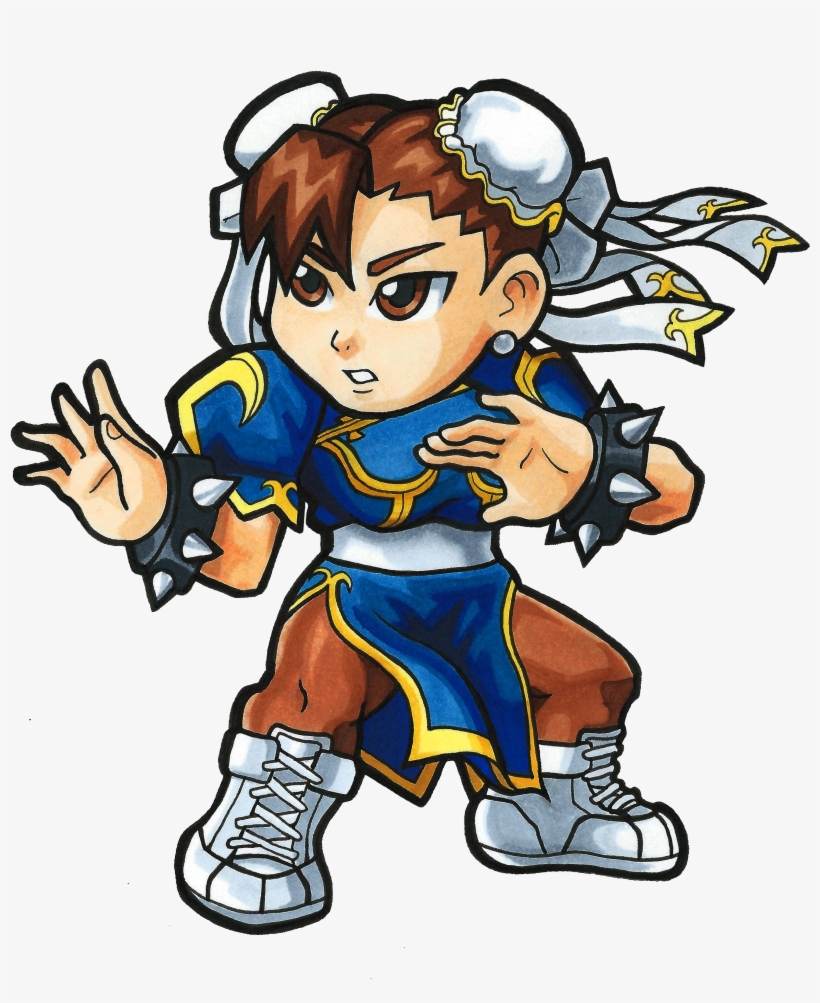 Street Fighter V - Chun Li Street Fighter Chibi, transparent png #1588120