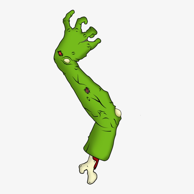 Zombie Arm Limbless, transparent png #1588247