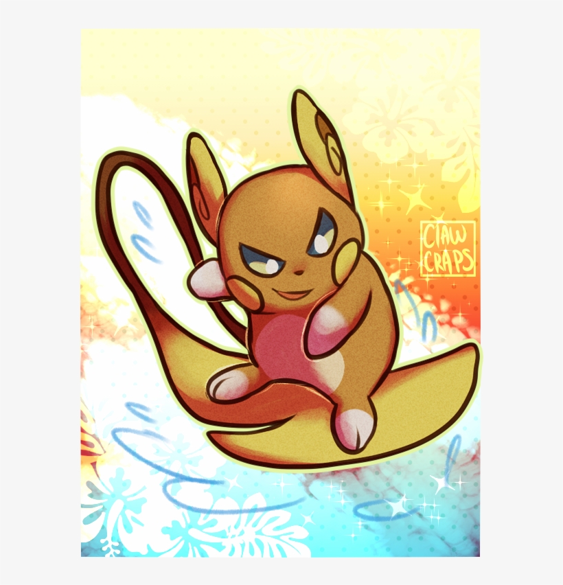 Alola Raichu - Alola, transparent png #1588325