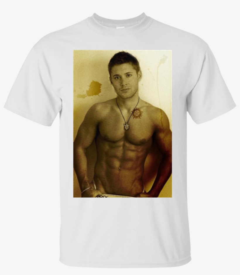 Jensen Ackles Hoodies Sweatshirts - Barechested, transparent png #1588423