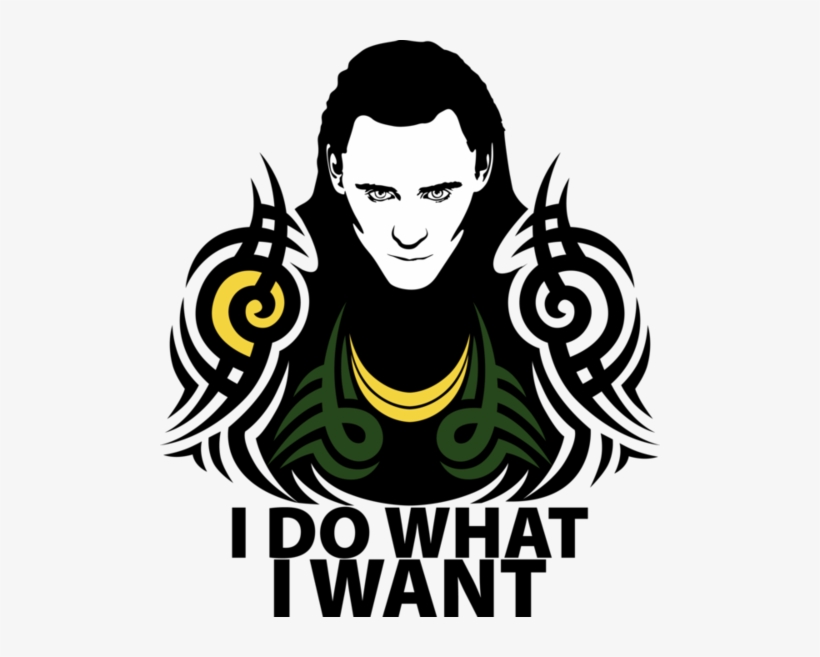 Loki Is Here Because He Can - Loki Vector, transparent png #1588479